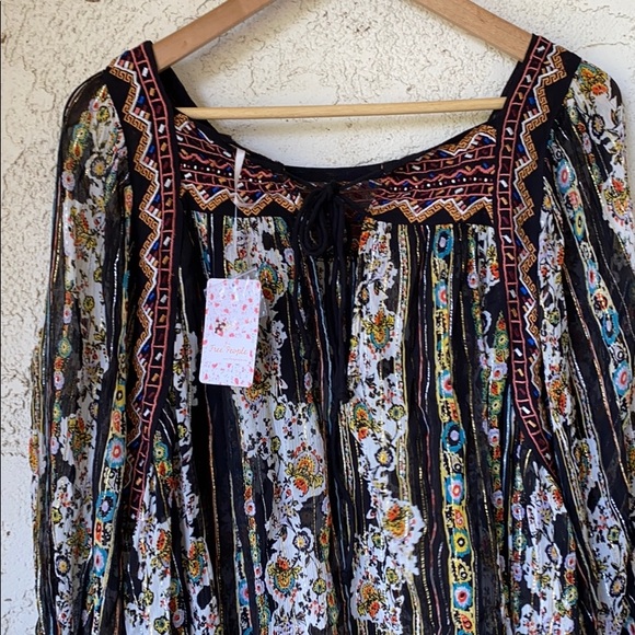 Free People Dance Magic Tunic Size SP - Picture 5 of 9